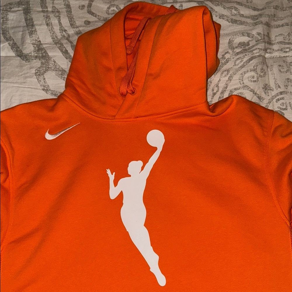 Men's Orange WNBA Nike Hoodie (S) - Picture 6 of 8